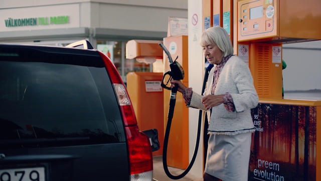 Video Reference: Filling station, Gas pump, Gasoline, Business, Car, Vehicle, Fuel, Gas, Glass, Machine