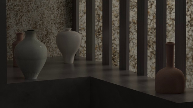 Video Reference: Light, Floor, Architecture, Wood, Interior design, Design, Room, Still life photography, Column, Ceramic