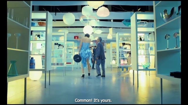 Video Reference: Building, Interior design, Room, Ceiling, Person