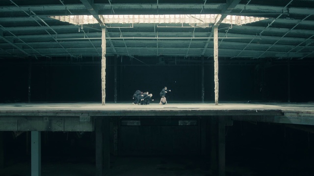 Video Reference: Architecture, Photography, Glass, Sport venue, Darkness, Building