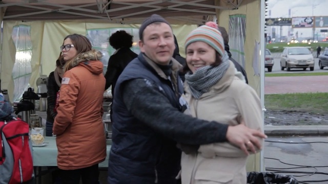 Video Reference: car, vehicle, winter, event, fun, product, recreation, tourism, Person