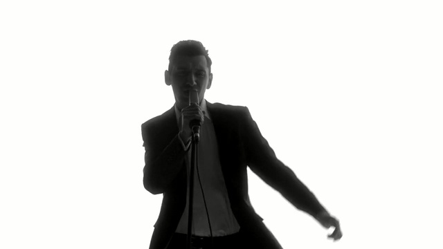 Video Reference: Black, White, Standing, Shoulder, Neck, Black-and-white, Joint, Arm, Photography, Silhouette, Person