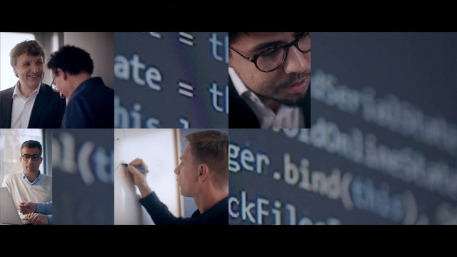 Video Reference: Eyewear, Font, White-collar worker, Glasses, Vision care, Photo caption, Media, Gesture, Conversation