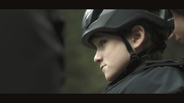 Video Reference: screenshot, personal protective equipment, darkness, girl