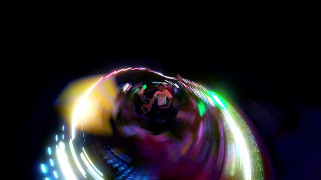 Video Reference: Light, Blue, Water, Visual effect lighting, Darkness, Technology, Circle, Night, Photography, Macro photography