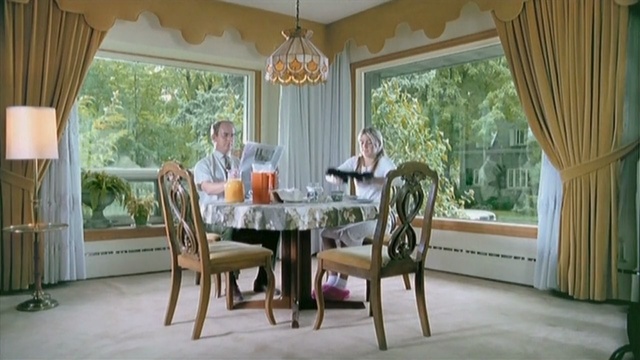 Video Reference: dining room, room, property, interior design, home, window, window treatment, curtain, living room, wall