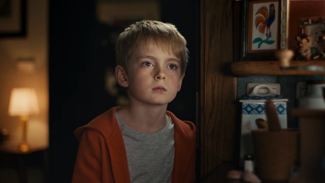 Video Reference: Face, Hair, Cheek, Head, Chin, Child, Portrait, Nose, Male, Forehead, Person