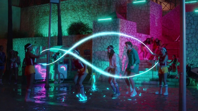 Video Reference: Light, Performance art, Pink, Magenta, Performance, Stage, Neon, Performing arts, Art