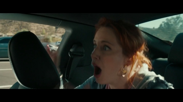 Video Reference: face, mode of transport, car, snapshot, driving, screenshot, fun, mouth, girl, city car