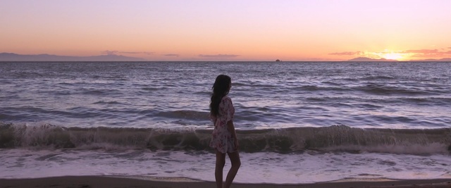 Video Reference: sea, ocean, horizon, shore, sky, sunset, wave, sunrise, beach, coast