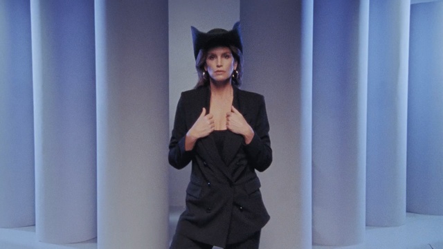 Video Reference: Fashion, Shoulder, Fashion design, Fun, Little black dress, Outerwear, Photography, Black hair, Model, Performance, Person
