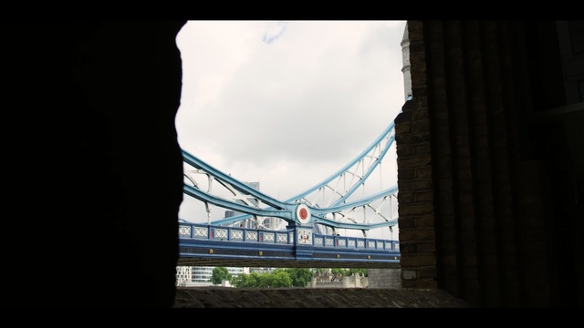 Video Reference: Bridge, Sky, Architecture, Line, Daylighting, Photography, Cloud, Symmetry, Nonbuilding structure, Window