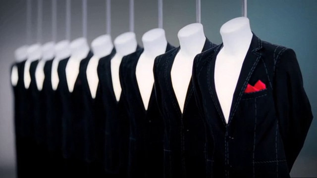 Video Reference: Clothing, Suit, Formal wear, Clothes hanger, Outerwear, Blazer, Uniform, Tuxedo, Fashion design, Jacket