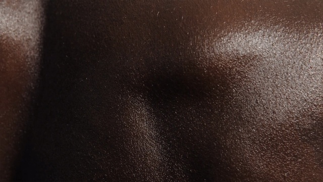 Video Reference: Black, Brown, Skin, Leather, Close-up, Material property, Textile, Metal
