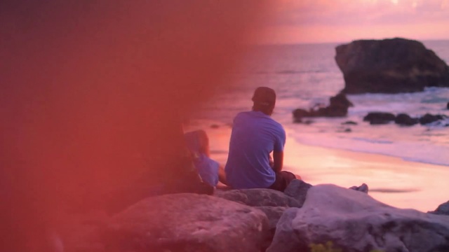 Video Reference: Photograph, Sky, Sea, Horizon, Ocean, Rock, Morning, Shore, Coast, Calm, Person