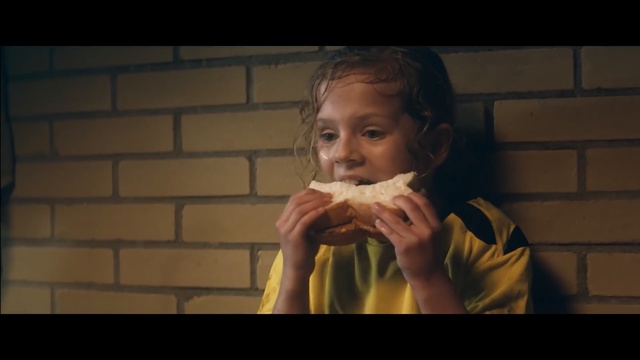 Video Reference: Child, Eating, Mouth, Portrait, Toddler, Photography, Junk food, Person