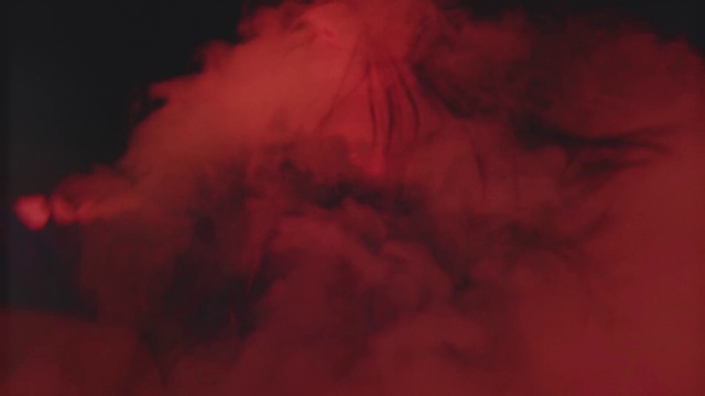 Video Reference: Red, Black, Sky, Geological phenomenon, Smoke, Pink, Maroon, Cloud, Magenta, Flesh, Blurry, Dark, Looking, Holding, Sitting, White, Dog, Light, Man, Bed, Room, Laying, Cat, Playing, Abstract, Painting, Image