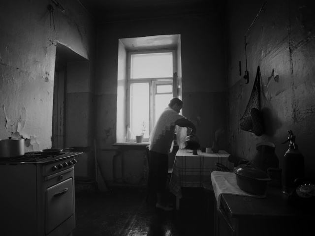 Video Reference: White, Black, Photograph, Black-and-white, Monochrome, Room, Monochrome photography, Standing, Snapshot, Photography