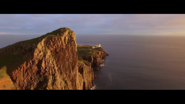 Video Reference: cliff, rock, coast, promontory, headland, sky, klippe, cape, terrain, escarpment