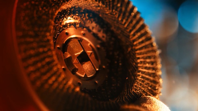 Video Reference: Close-up, Circle, Macro photography, Metal, Audio equipment