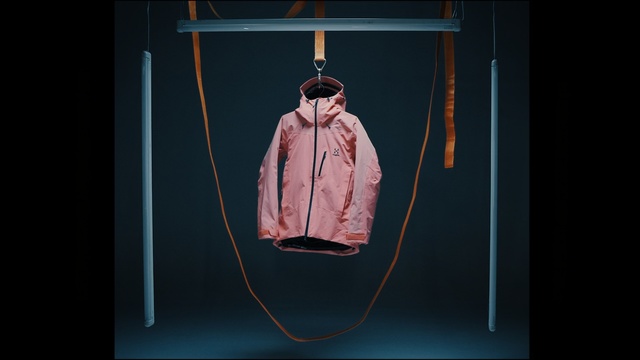 Video Reference: Outerwear, Clothes hanger, Hood, Jacket, Space, Person