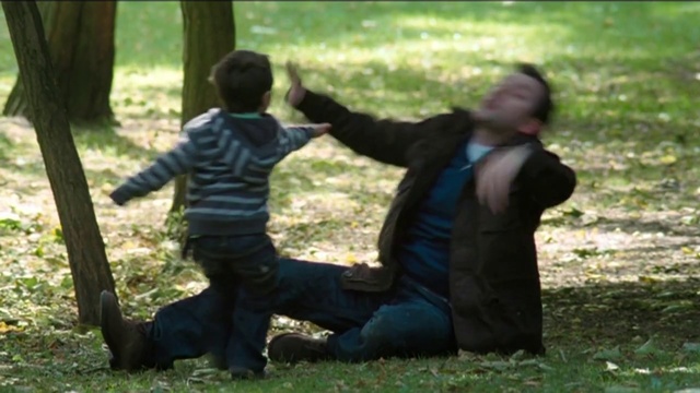 Video Reference: People in nature, Photograph, Grass, Play, Fun, Tree, Leaf, Interaction, Woodland, Adaptation, Person