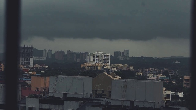 Video Reference: Sky, Urban area, Metropolitan area, Cityscape, City, Metropolis, Cloud, Atmospheric phenomenon, Human settlement, Skyline