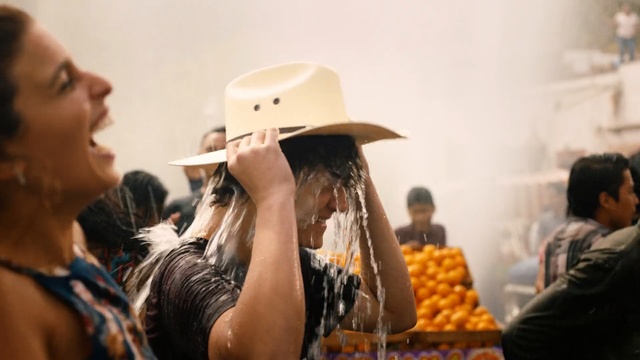Video Reference: Fun, Hat, Headgear, Temple, Fashion accessory, Event, Photography, Happy, Smile, Crowd