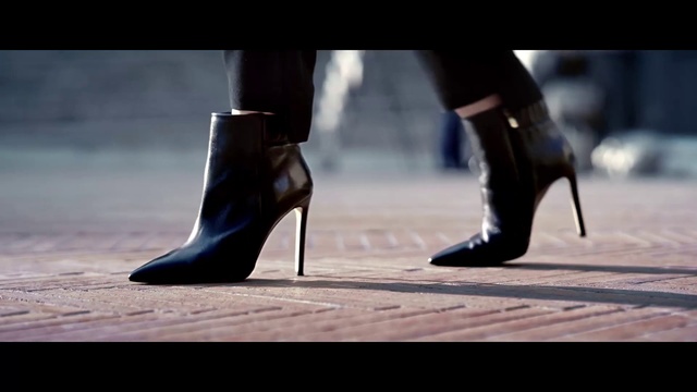 Video Reference: Footwear, High heels, Shoe, Leg, Boot, Ankle, Human body, Photography, Leather, Human leg