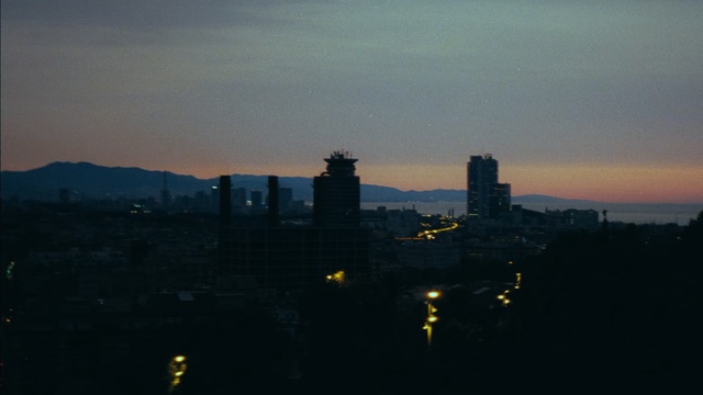 Video Reference: Sky, City, Urban area, Dusk, Metropolitan area, Evening, Night, Skyline, Cityscape, Human settlement, Person