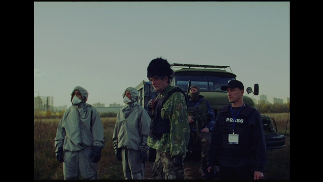 Video Reference: Shirt, Sky, Vehicle, Squad, Military camouflage, Military uniform, Military person, Marines, Car, Gesture