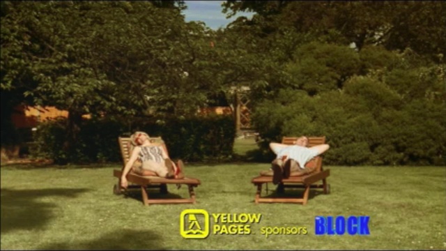 Video Reference: Plant, Furniture, Outdoor sofa, Outdoor furniture, Tree, Natural landscape, Comfort, Grass, Shrub, Leisure