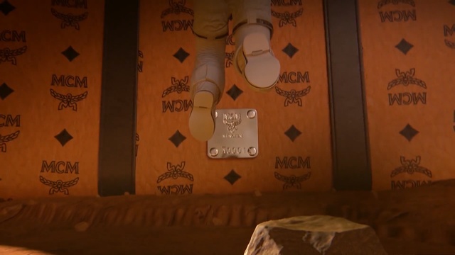 Video Reference: wall, lighting, art, font, pattern, computer wallpaper, night, Person