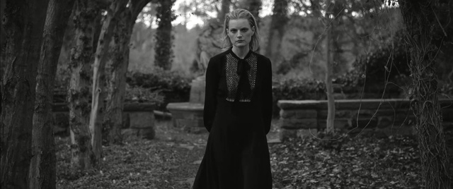 Video Reference: Photograph, Black, Monochrome photography, Lady, Black-and-white, Natural environment, Standing, Photography, Tree, Dress, Person