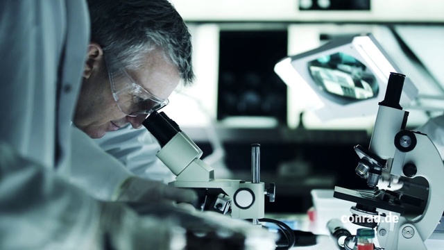 Video Reference: Microscope, Scientific instrument, Videographer, Research, Scientist, Photography, Optical instrument, Camera operator, Laboratory, Science