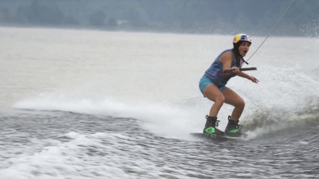 Video Reference: waterskiing, wakeboarding, towed water sport, boardsport, surface water sports, water, surfing equipment and supplies, water sport, wakesurfing, extreme sport