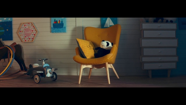 Video Reference: Chair, Furniture, Yellow, Animation, Room, Sitting, Table, Interior design, Art, Screenshot
