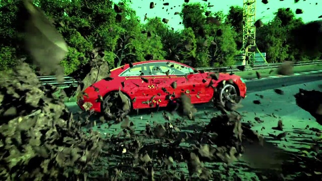Video Reference: Land vehicle, Vehicle, Car, Green, Supercar, Automotive design, Sports car, Coupé, Race car, Plant
