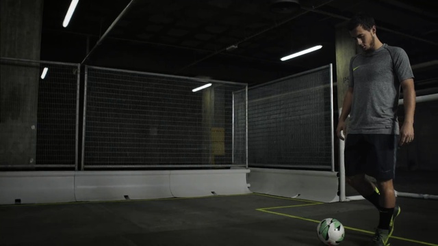 Video Reference: physical fitness, structure, light, sport venue, darkness, net, recreation, games, player, sports training, Person