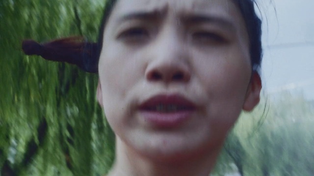 Video Reference: face, nose, cheek, eyebrow, head, lip, chin, mouth, emotion, eye