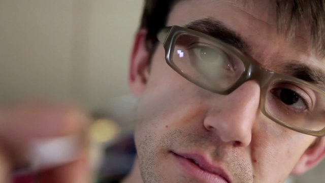 Video Reference: Eyewear, Face, Glasses, Nose, Eyebrow, Forehead, Skin, Cheek, Lip, Close-up