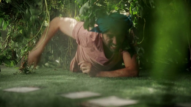 Video Reference: Green, People in nature, Nature, Photograph, Grass, Jungle, Natural environment, Sunlight, Leaf, Light