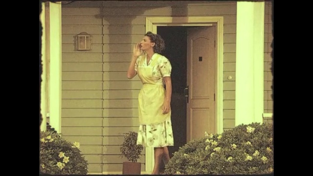 Video Reference: Photograph, Yellow, Standing, Snapshot, Door, Window, Adaptation, Photography, Dress, House