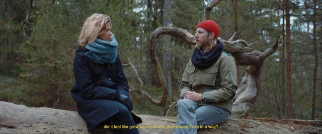 Video Reference: wilderness, tree, forest, plant, adventure, girl, fun, recreation, national park, winter, Person