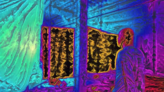 Video Reference: Purple, Psychedelic art, Art, Organism, Visual arts, Illustration, Modern art, Graphics, Graphic design, Person