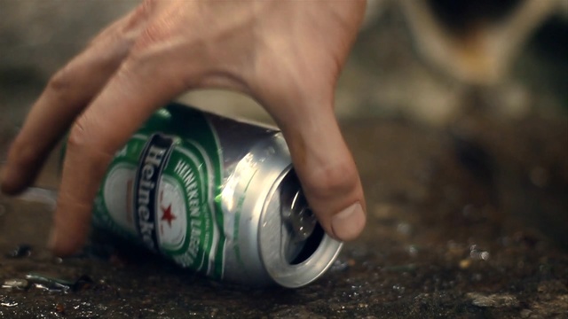 Video Reference: Beverage can, Hand, Aluminum can, Tin can, Finger, Alcohol, Photography, Soil, Nail, Drink