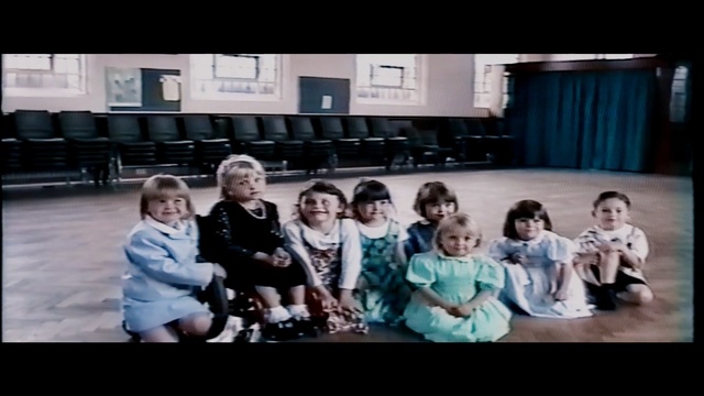 Video Reference: people, social group, blue, clothing, photograph, facial expression, day, fun, community, youth, Person