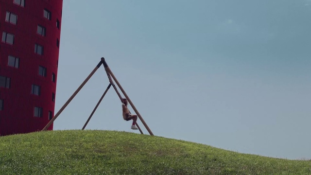 Video Reference: Sky, Grass, Hill, Architecture, Land lot, Plant, Grassland