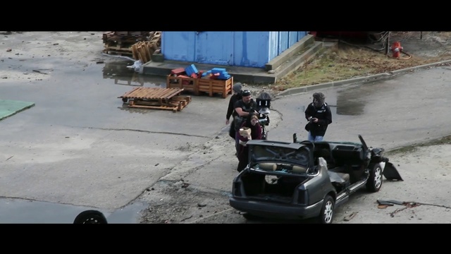 Video Reference: vehicle, motor vehicle, mode of transport, car, asphalt, automotive exterior, screenshot, Person