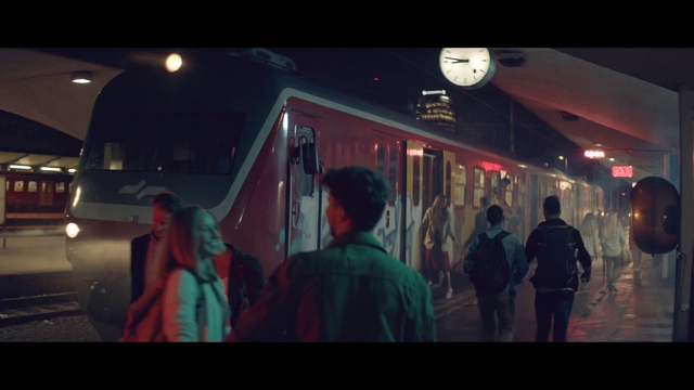 Video Reference: Standing, Electricity, Entertainment, Automotive lighting, Magenta, Fun, Darkness, Event, Crowd, Midnight